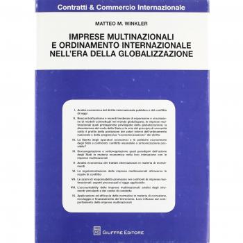 Imprese multinazionali e ordinamento internazionale nell'era della globalizzazione