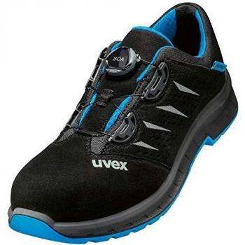 Uvex Basse de chaussure 69382 S1P GR. 45 PU / PU W11 (noir)