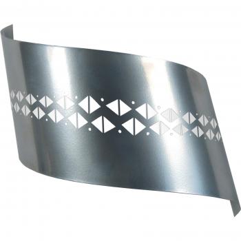 Plafonnier TOSEL Vague Ikat – Applique métallique en aluminium