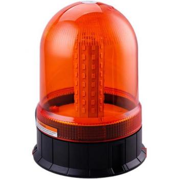 Amber LED Emergency Flashing Beacon Light for Trucks 12-24V
