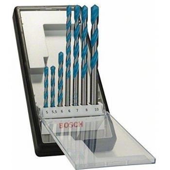 Bosch 7 brocas Robust Line CYL-9 Multi Construction