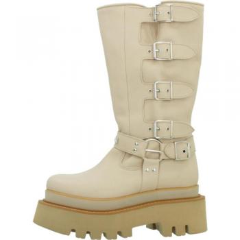 Botas mujer Yellow Lola XL color marrón claro arena