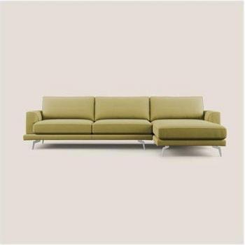 Dorian 288 cm – Divano moderno angolare in tessuto antimacchia