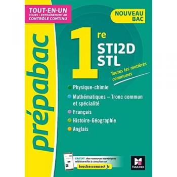 Collectif Tout-En-Un 1re Sti2d/stl