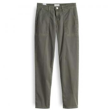 Damen-Lisana Cool Chinohose Opus – 36, Olive, BCI Baumwolle