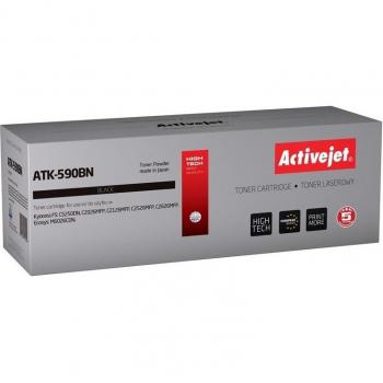 Tóner Activejet para Kyocera TK-590BK