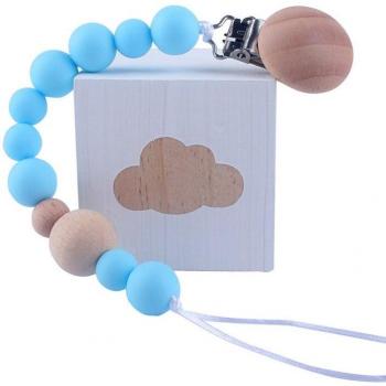 ABS Bead Pacifier Clip for Teething Babies