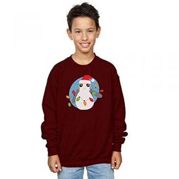 Porg & Lights Display Crew Shirt