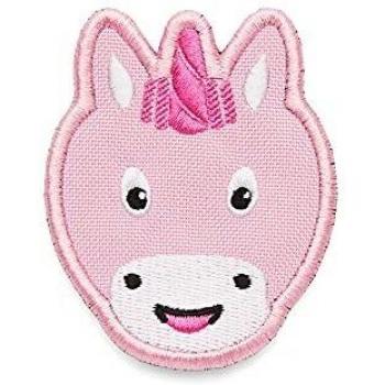 Affenzahn Einhorn Individualisierungsbadge Pink