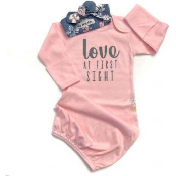 Sérénité Nocturne Robe d’Amour Bébé Fille Décor