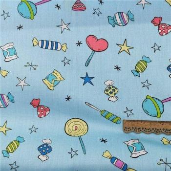 160x50cm Heart Candy Fabric for DIY Projects