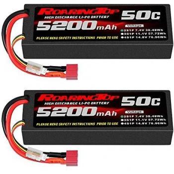 Batteria di Ricambio RoaringTop 5200mAh 2S 7.4V 50C per Drone