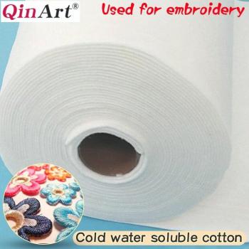 3D Water Soluble Cotton for Computerized Embroidery 20cm Width 200g-300g
