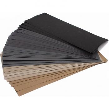 Feuilles abrasives 9x3,6 pouces, grain 60 à 10000 pour polissage