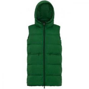 Gilet Ecoalf Marangualf in Poliestere Riciclato Verde Erba M
