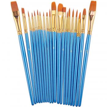 Coffret de Pinceaux en Nylon pour Artistes