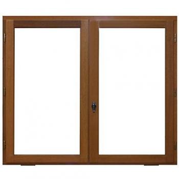 Fenêtre bois 2 vantaux H115×L120 – Côtes Tableau