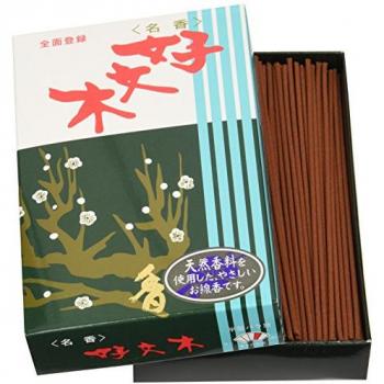 Baieido Kobunki Rose Incense (Flat) – Brown