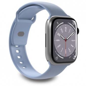 Puro Light Blue Silicone Apple Watch Band