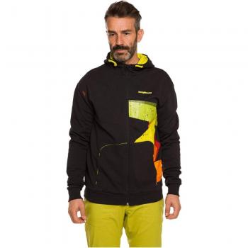 Chaqueta Bigz Trangoworld Hombre Outdoor Negro/Amarillo