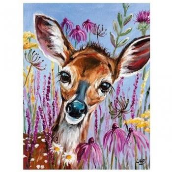 Louise Brown Innocence Canvas Print 40cm x 40cm