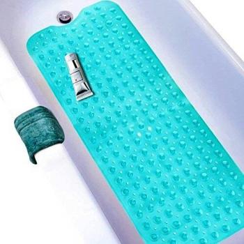 Rutschfeste Badeeinlage Wimaha XL – 100x40 cm, wasserabweisend, maschinell waschbar
