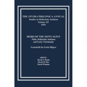The Studia Philonica Annual, III, 1991