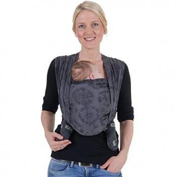 Bébé‑wrap Hoppediz Chicago 4,60 m en jacquard