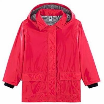 Chaqueta Rosa Impermeable para Niñas Petit Bateau