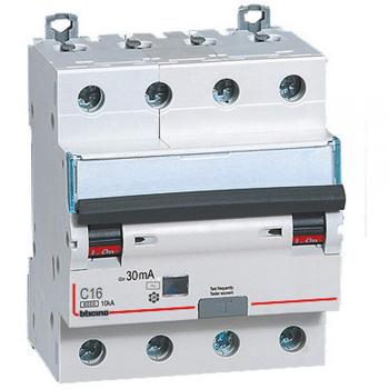 Interruptor diferencial 4P 16A 30mA 6kA