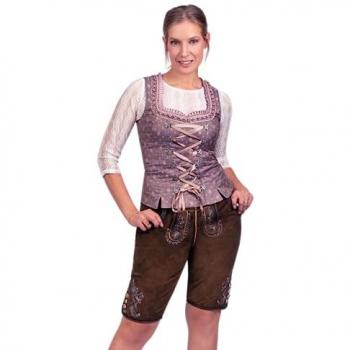 Kurze Lederhose Steffi aus Wildbock