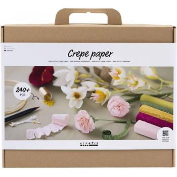 Maxi DIY Crepe Paper Flower Kit, 180% Stretchability, 105g, 1 Pack