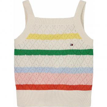 Top infantil de crochet con tirantes Tommy Hilfiger