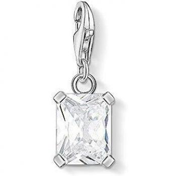 Colgante de plata con piedra blanca Thomas Sabo