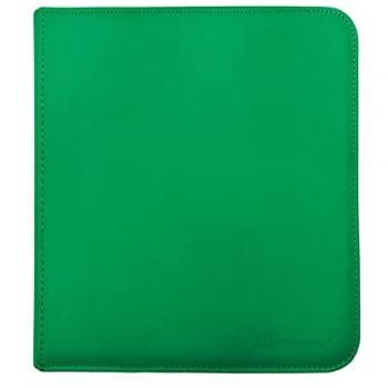 12-Pocket Vivid Pro-Binder in Green by Ultra Pro