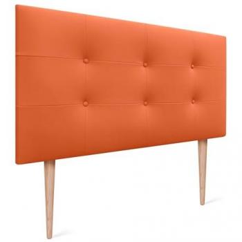 Capitoné Acolchado Naranja, Cabeceros de Cama 90×115 cm