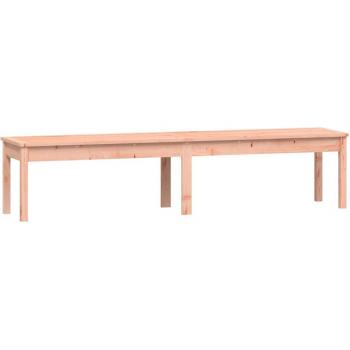 Banc 2 places pour jardin et terrasse – Bois de Douglas – 203,5 × 44 × 45 cm