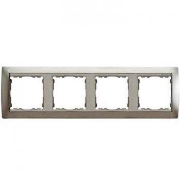 Cadre Aluminium 4 Postes Simon 82