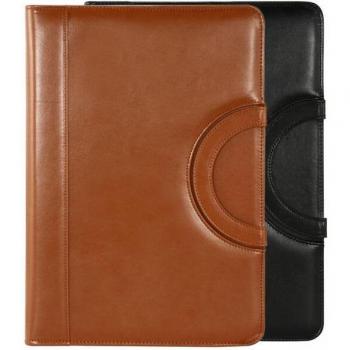 Bolso de documentos de cuero PU A4