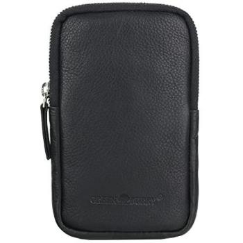 Greenburry Nappa Leather Phone Pouch 10.5 cm Black