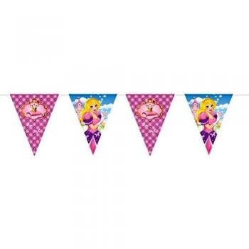 Prinzessinnen‑Wimpelkette – 6 m, neu & OVP