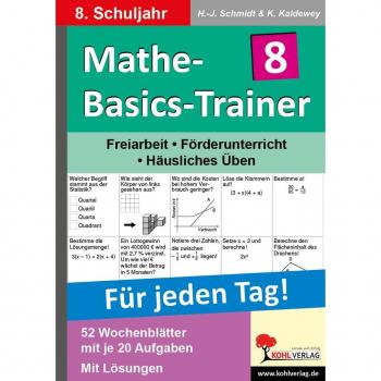 Mathe-Basics-Trainer / Klasse 8