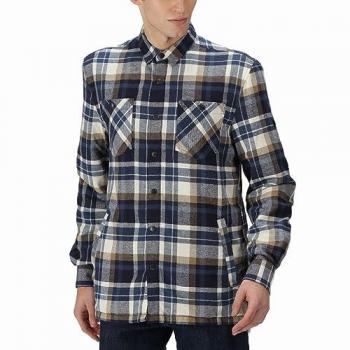 Camicia Regatta Thamos a Maniche Lunghe in Cotone Organico con Fantasia a Quadri