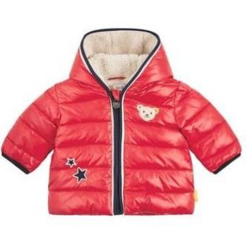 Veste rouge en peluche Steiff