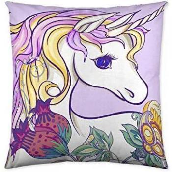 Housse de coussin rêve licorne Icehome 60x60