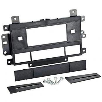 Hummer 1‑DIN Black Panel Adapter for Chevy, Cadillac, Pontiac 28123801