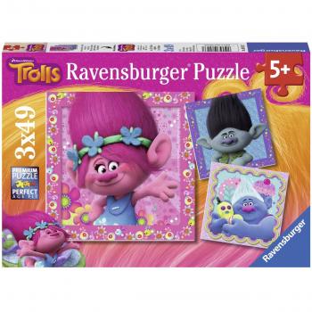 Kinderpuzzle „Trolls“ (Ravensburger, 08013) – 24 Teile