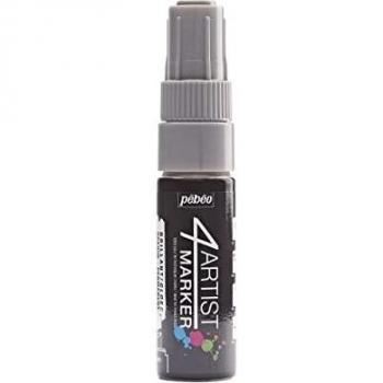 Pebeo 4Artist 8 mm Chisel Oil Paint Marker – Silver Edition