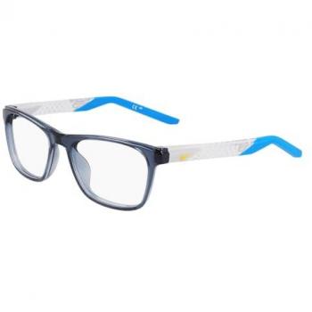 Montature Bio‑Iniettate Nike Junior 5058 034 Grigio Squadrato