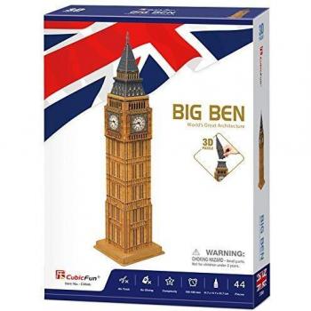 CubicFun Big Ben 3D Puzzleteil – 44 Stück